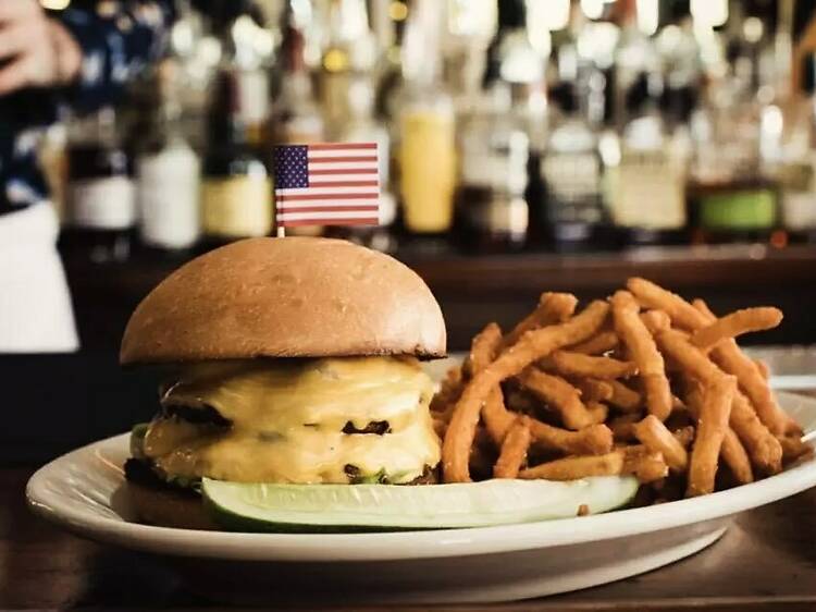 The L.I. Burger at The Long Island Bar