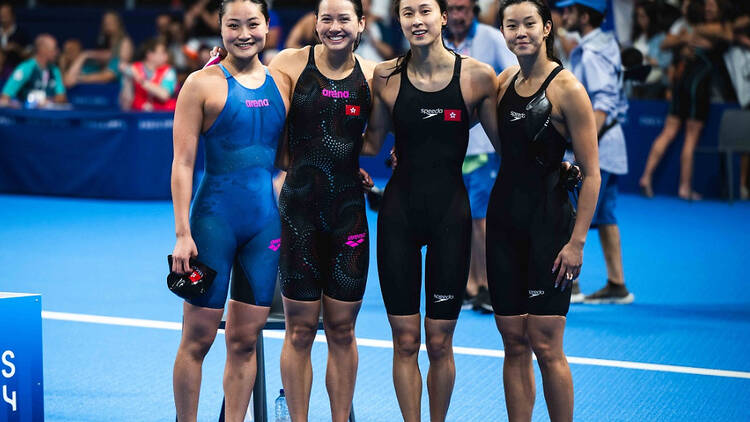 Hong Kong athletes competing in the Summer Olympics