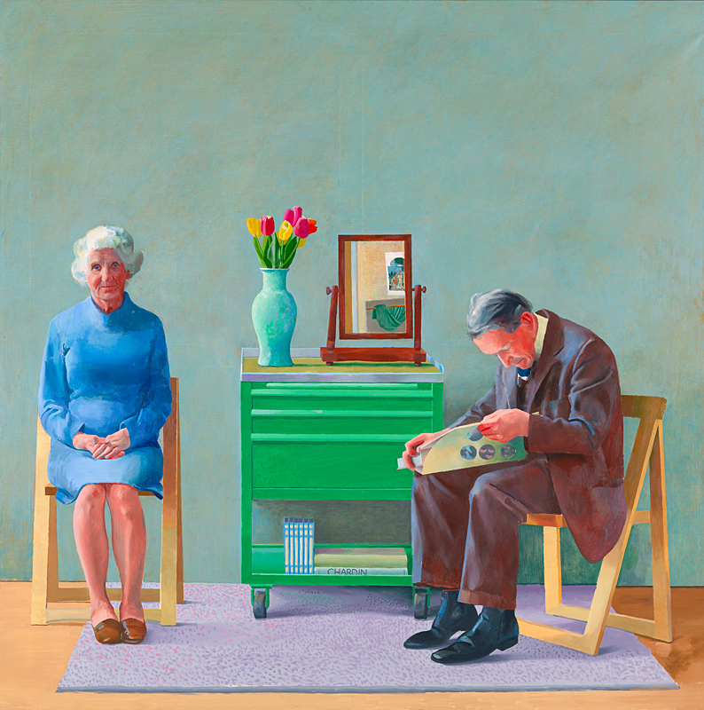 David Hockney My Parents, 1977 © David Hockney. Photo: Tate, London