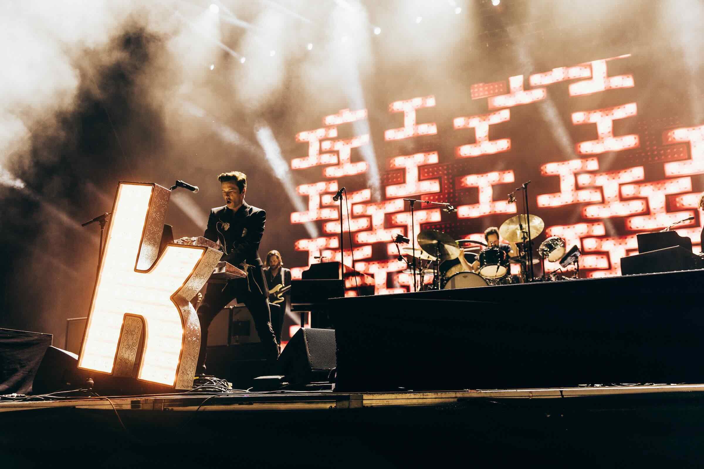 the killers at Lollapalooza