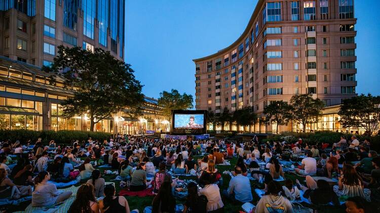 Watch a movie under the stars