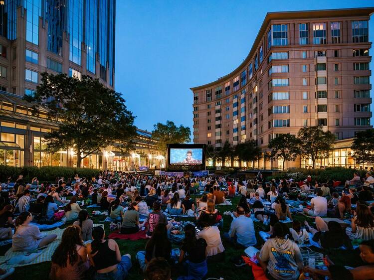 Watch a movie under the stars