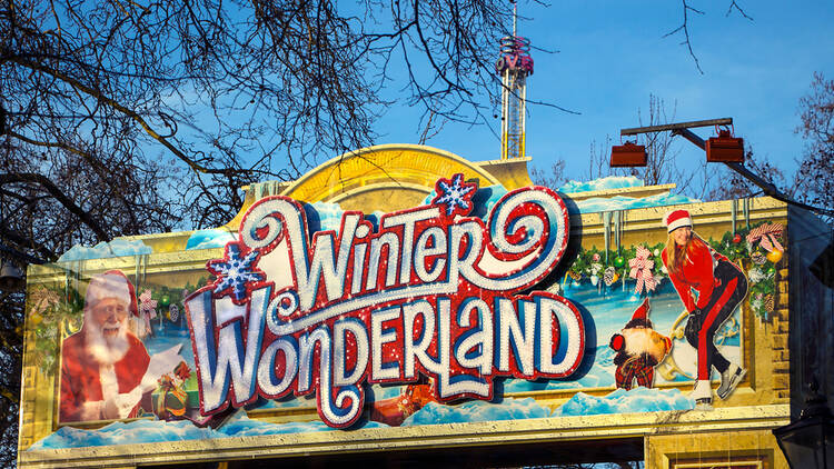 Image of the entrance to Winter Wonderland