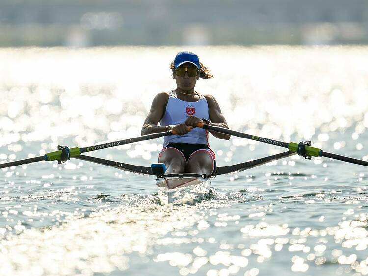 Rowing: Singapore's first Olympic rower Saiyidah Aisyah Rafa’ee finishes second in her Semi-Final E/F 1 race