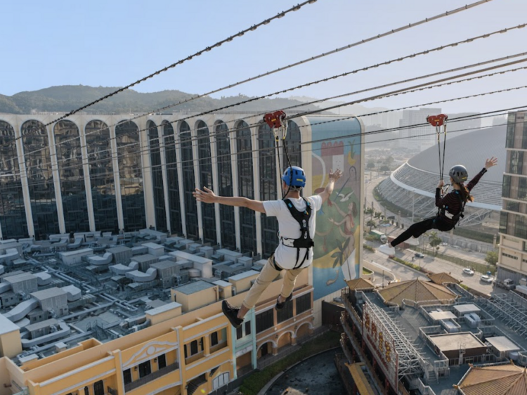 Zipline at Lisboeta Macau