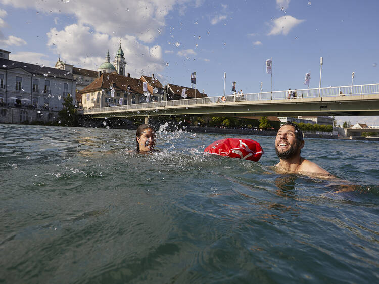 Delights in and on the river Aare