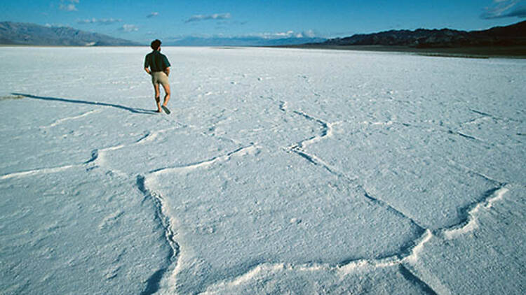 Salt Flats at Death Valley National Park