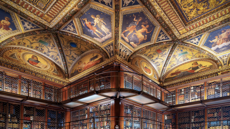 Morgan library in NYC