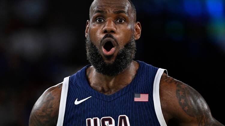 Lebron James 2024 Paris Olympics