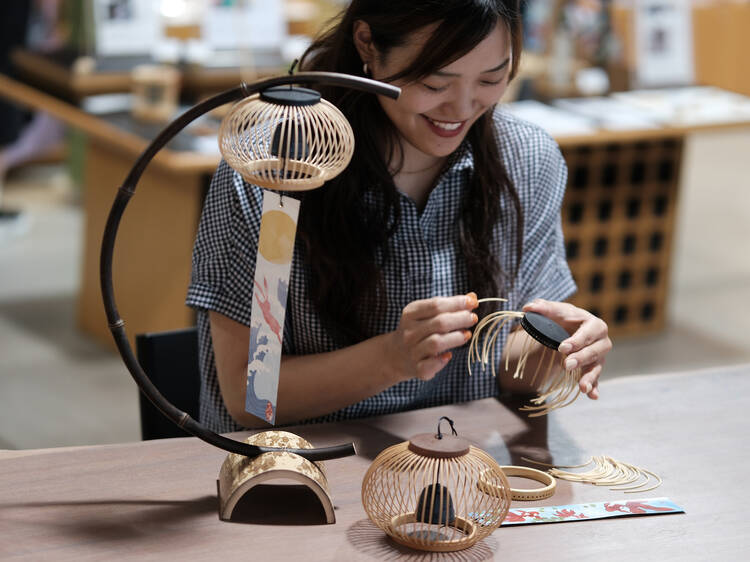 Explore a universe of traditional crafts at Takumishuku