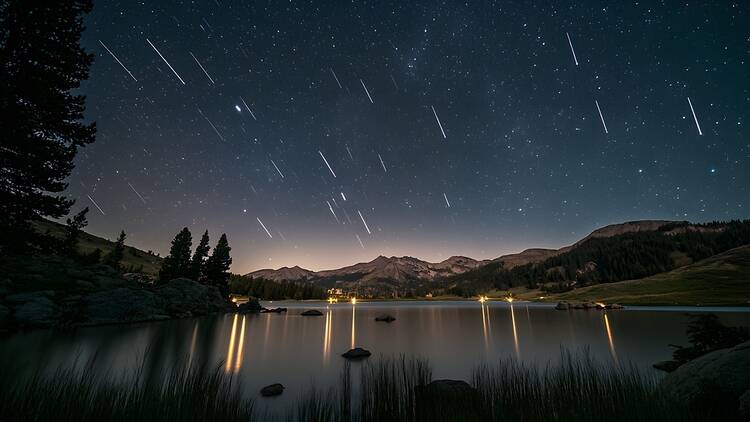 Perseid meteor shower