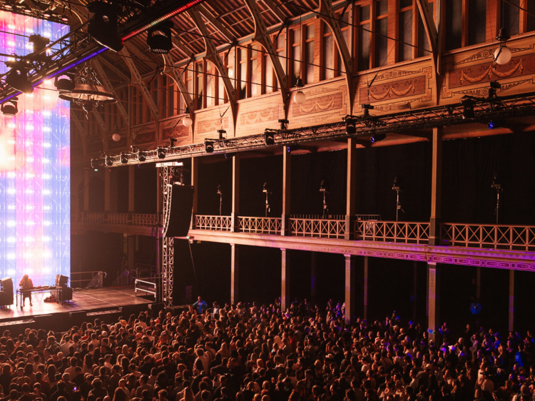 A rave at the royal exhibition building