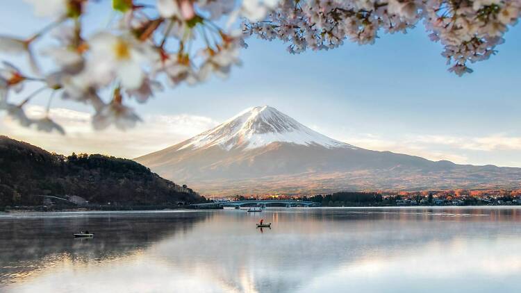 Lake Kawaguchi, Japan