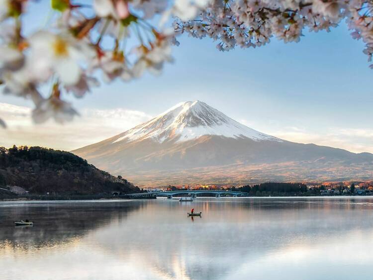 Lake Kawaguchi, Japan