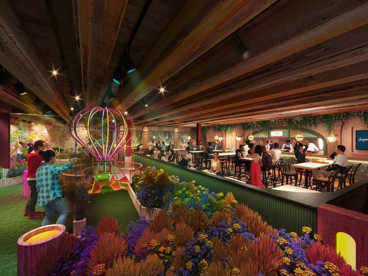 A whimsical new way to play minigolf is coming to Boston next year