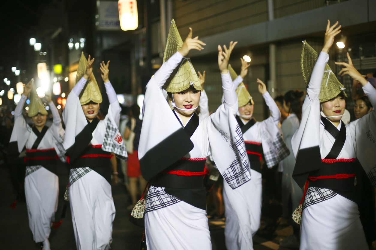 この週末、8月16日から18日まで東京で3つの日本のフェスティバルが開催されます