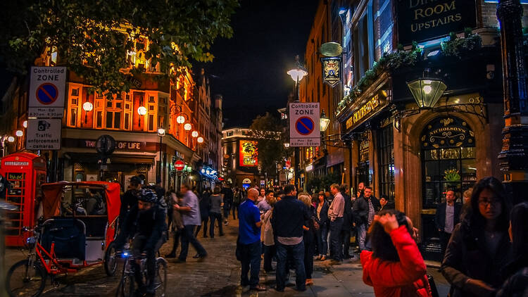 Soho at night 