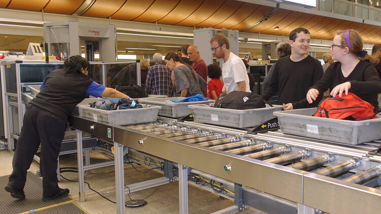 TSA checkpoint