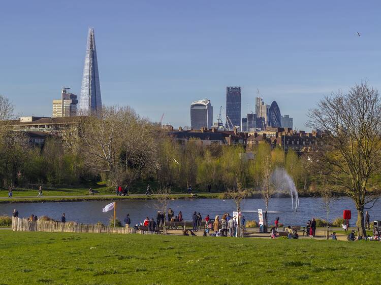 Do a park run at Burgess Park