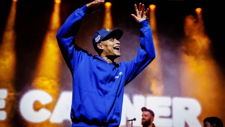 Loyle Carner performing live at North Sea Jazz Festival in Rotterdam