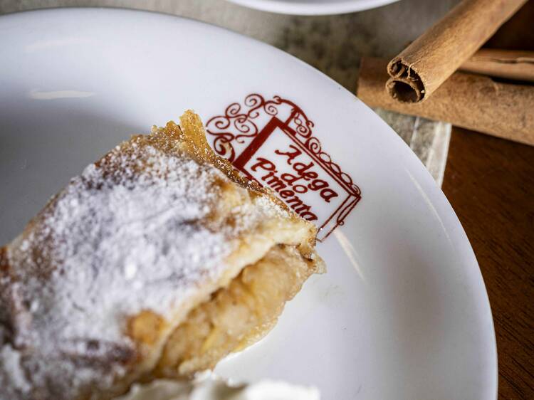 Apfelstrudel de maçã