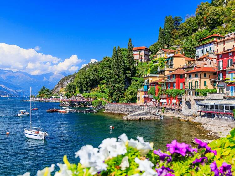 Varenna Town on Lake Como