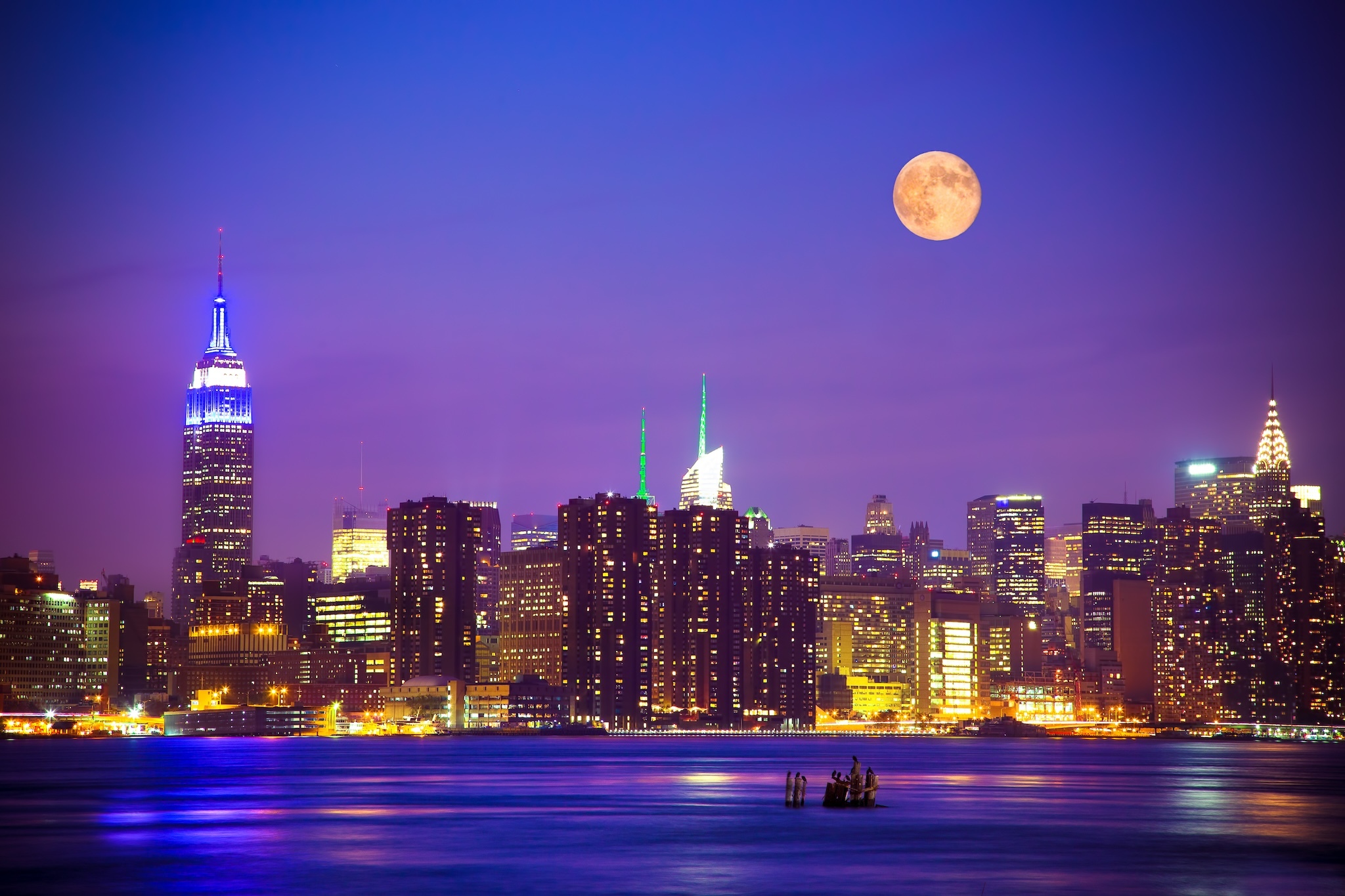 Super Blue Moon 2024 NYC How and When To See Rare August Full Moon