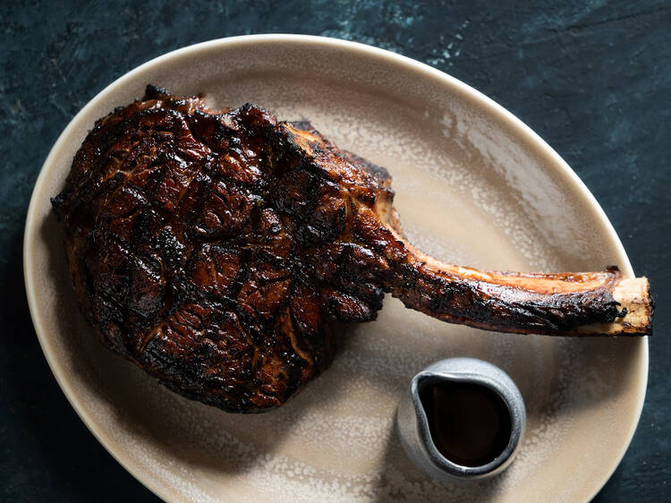 Plate of steak