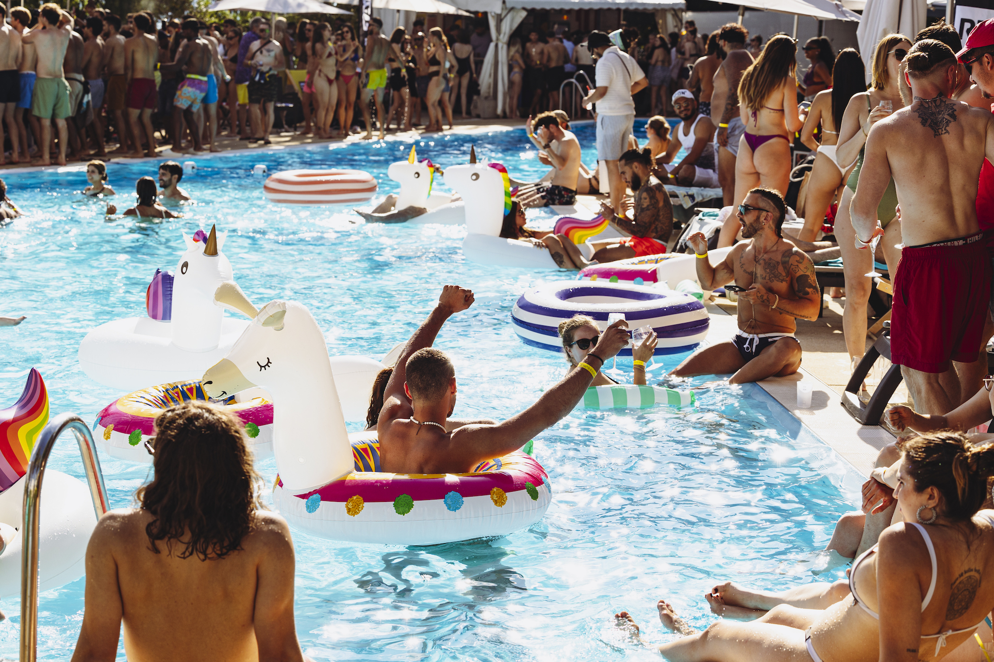 Pool party at Montreux Jazz Festival 2024