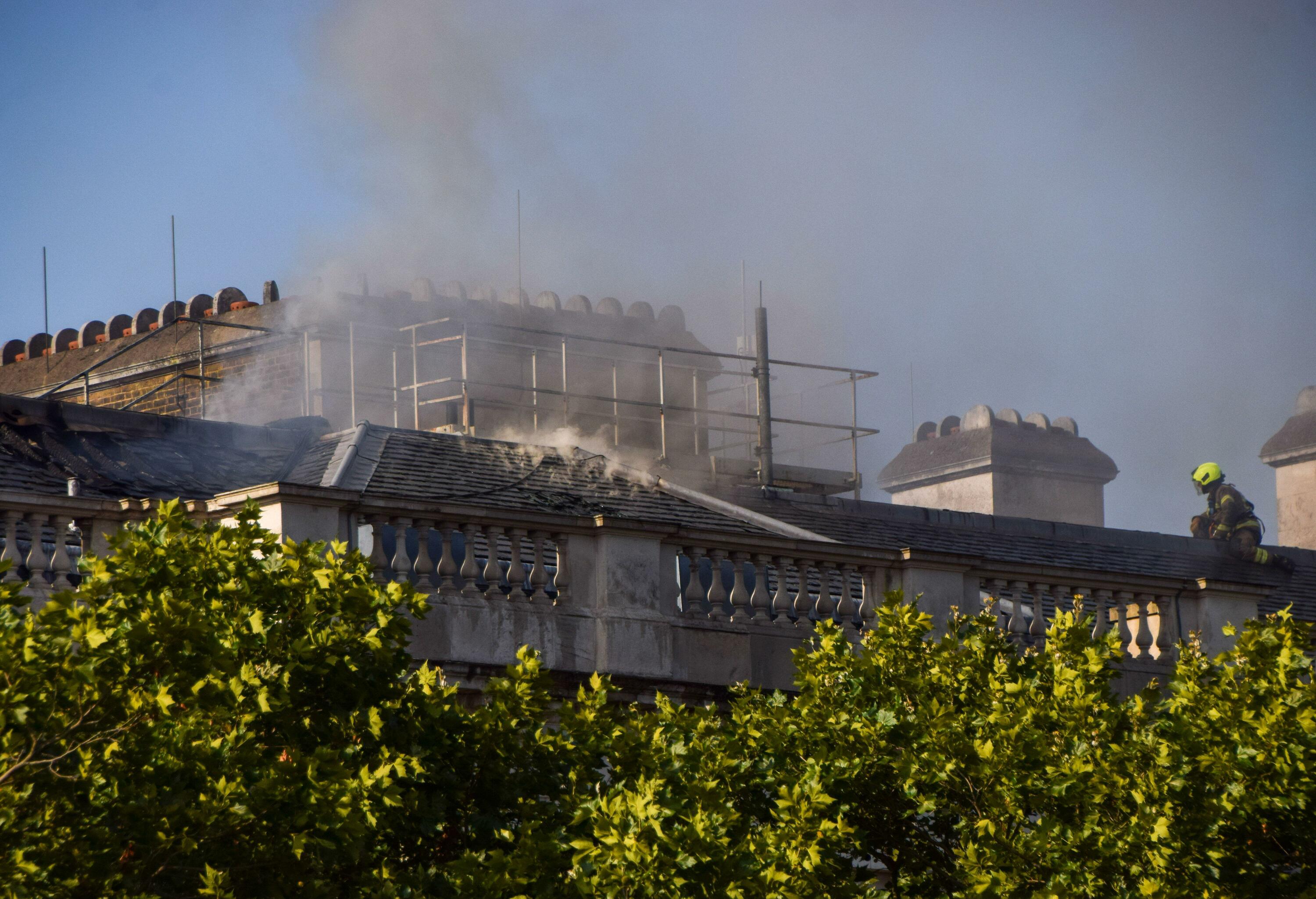 The Courtauld gallery has reopened after a massive fire at Somerset House