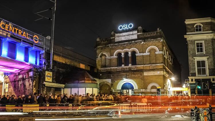 Nightlife venue Oslo, by Hackney Central overground