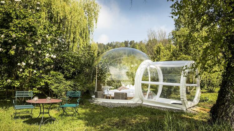 Himmelbett Bubble-Hotel