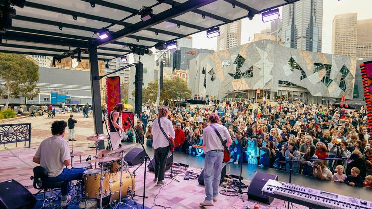 Gig at Federation Square