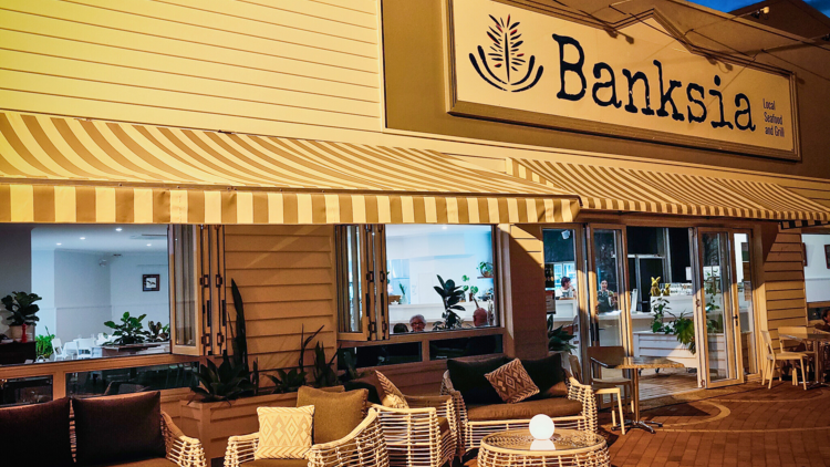 Feast on fresh seafood at Banksia