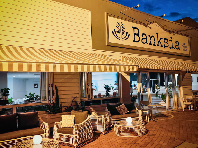 Feast on fresh seafood at Banksia