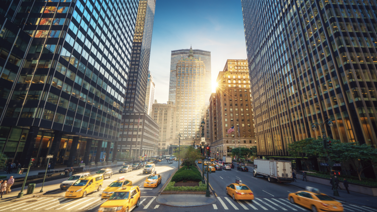 Park Avenue in NYC