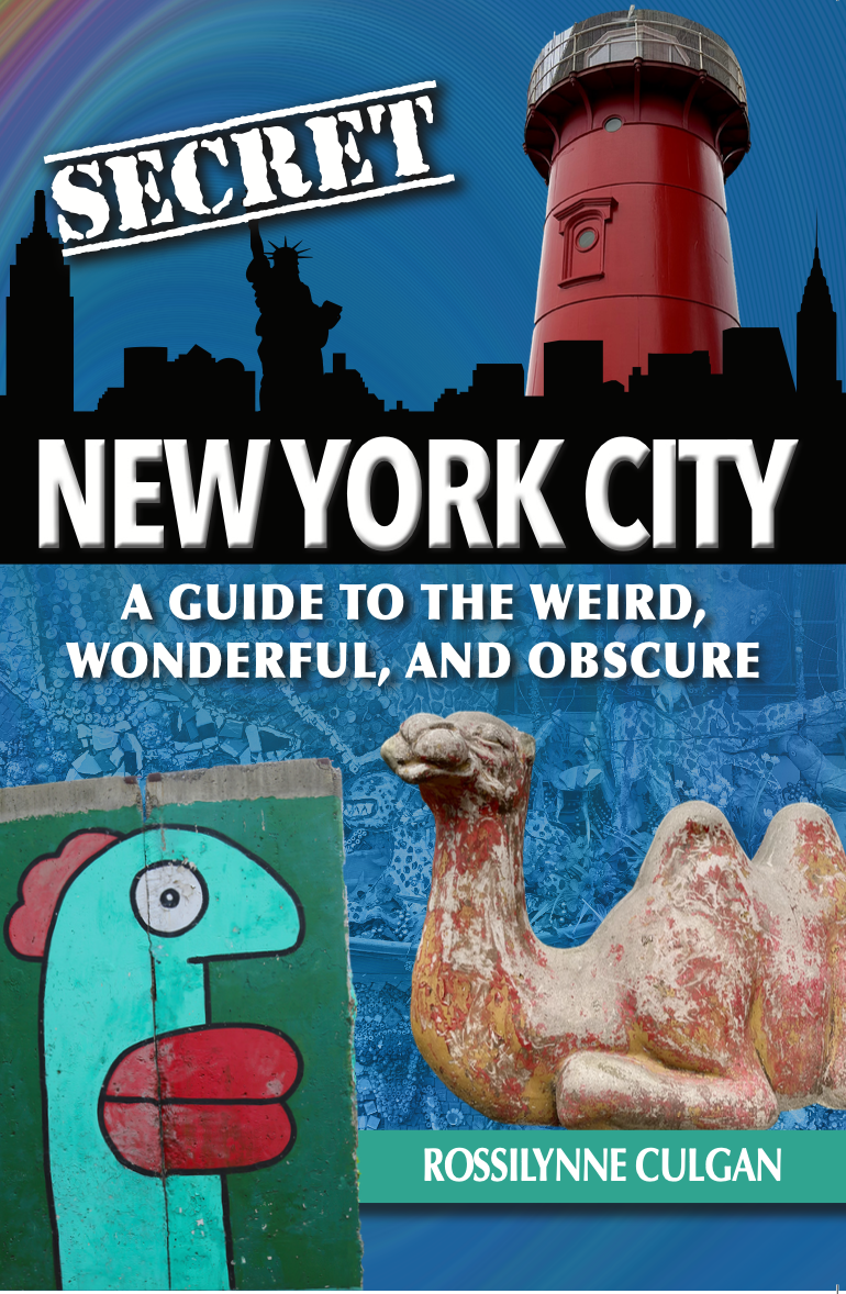 A book cover for Secret New York City.