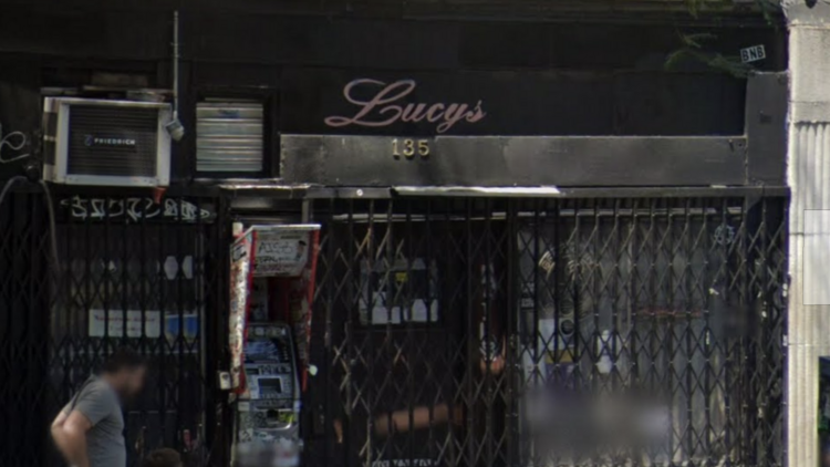 facade of Lucy's Bar