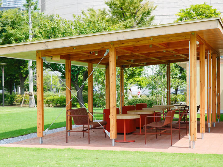 ブルーボトルコーヒー 豊洲パークカフェ