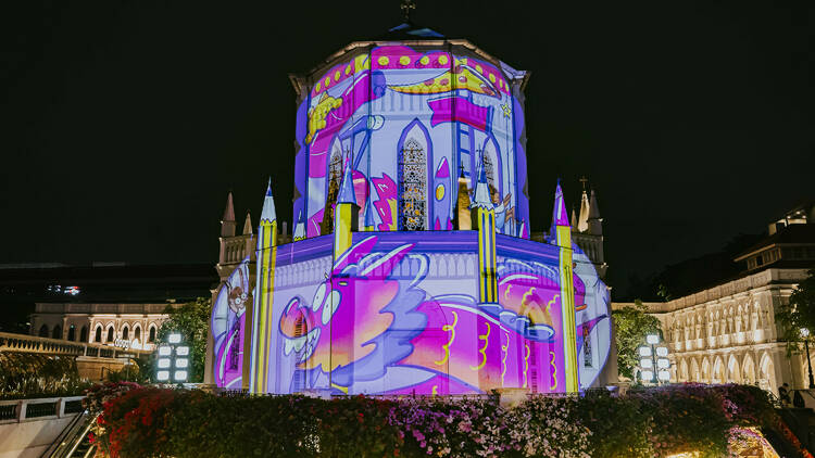 Projection mappings at Chijmes