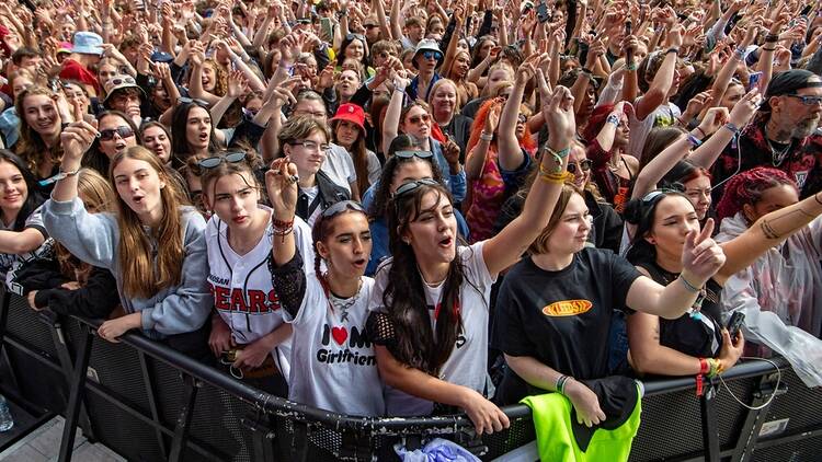 Crowd at Leeds Festival 