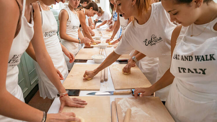 Fettuccine and Tiramisu Hands-on Cooking Class