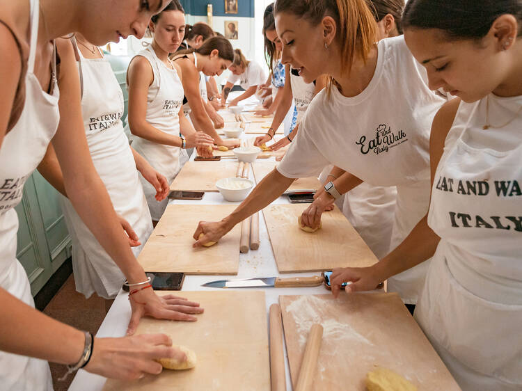 Fettuccine and Tiramisu Hands-on Cooking Class