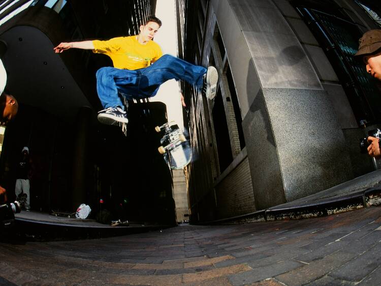 1990s skater culture exhibit at MoMI