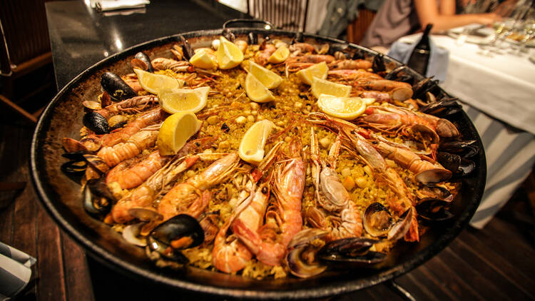 Paella Cooking Experience & Boqueria Market Tour