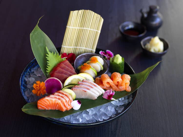 Sashimi platter