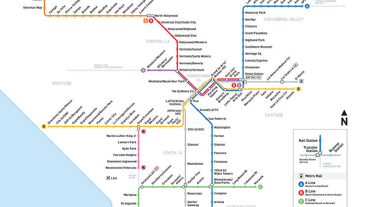 Metro map