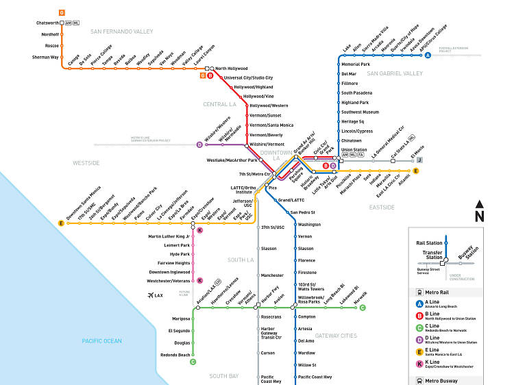 Metro map