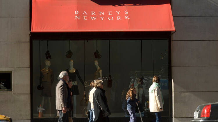 Barneys pop-up