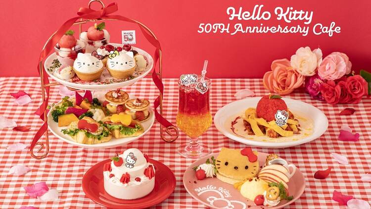 Hello Kitty 50th Anniversary Cafe